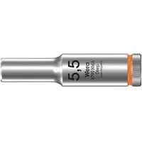 WERA - 05004502001 Steckschlüsseleinsatz 5.5 mm 1 Stück 1/4'
