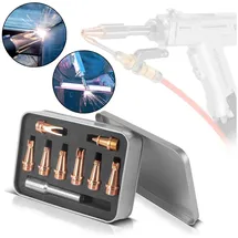STAHLWERK Laser-Düsen 9er Set Profi-Zubehör für Laser-Schweißbrenner SUP 23T