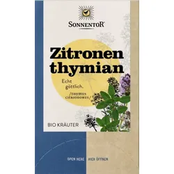 Sonnentor Zitronenthymian Kräutertee bio (18Btl)