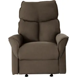 Relaxsessel LA-Z-BOY, braun (pale braun eqe 4), B:82cm H:103cm T:92cm, Chenille EQE (100% Polyester), Sessel, inkl. Rücken- und Fußverstellung mit Trafo, Akku oder manuell