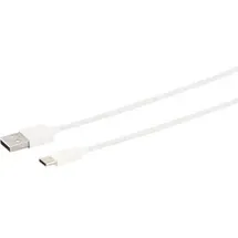 S/CONN maximum connectivity USB-A auf USB-C 0,5 m Weiß
