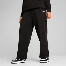 Puma Essentials Small No. 1 Logo Comfort French Terry Straight Jogginghose Damen 01 black XXL