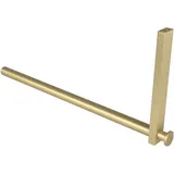 Simausrom, Kleiderbügel, Uvea Garderobenbügel Stange gebogen Breite 320mm Messing matt lackiert (1x)