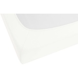 Biberna 0077641 Jersey-Elastic-Topper 180 x 200 - 200 x 220 cm weiß