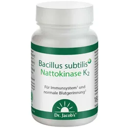 Bacillus subtilis plus Nattokinase-Enzym Vitamin K2 vegan