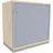 FM Büromöbel Rollladenschrank Stahl 80,0 x 44,2 x 78,1 cm braun