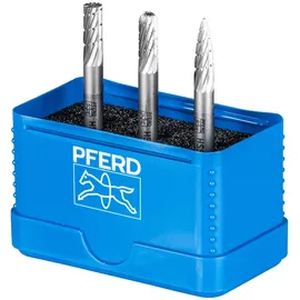 pferd tools Frässtift Set 3-tlg. Ø 6 mm