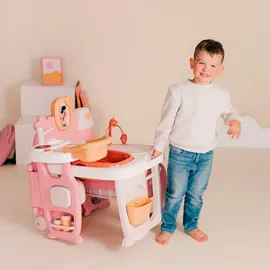 Smoby Puppenpflege Baby Nurse Puppen-Spielcenter rosa 7600220394