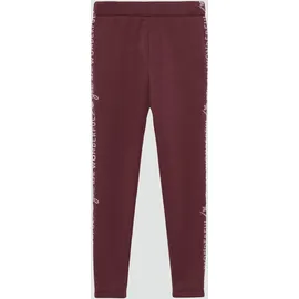 s.Oliver Kuschelige Thermofleece-Leggings mit Glitzerprint rot 122