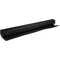 vidaXL Balkonverkleidung 500 x 100 cm Schwarz Rattan