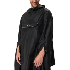 Vaude Valdipino Poncho Unisex Schwarz S