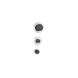 Maul Kegelmagnete schwarz, Metall Ø 3,8 x 2,4 cm, 1 St.