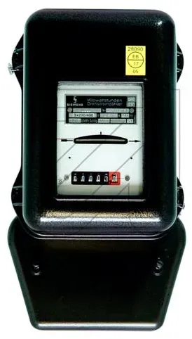 Drehstrom-Zähler beglaubigt 10/60A (geeicht)