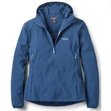 Rab Damen Borealis Hoodie Jacke (Größe XL, blau)