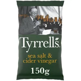 Tyrrells Meersalz & Apfelessig Sharing Chips 150g