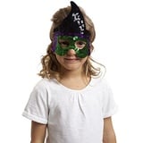 viving Kostüme viving costumes203590 Hexe Pailletten Maske (One Size)