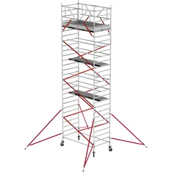 Altrex Fahrgerüst RS Tower 52 Aluminium mit Holz-Plattform 9,20m AH 1,35x2,45m