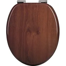 Woltu Premium WC-Sitz Dunkel Buche