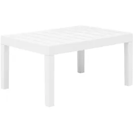 vidaXL Garten-Essgruppe 3-tlg. weiß