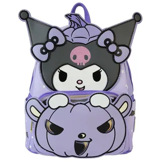 Loungefly Sanrio Kuromi Pumpkin Backpack Rucksack - Multicolor - One Size