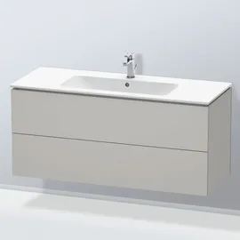 Duravit Waschtischunterschrank 2 Auszüge 122 x 55 x 48,1 cm Grau Matt