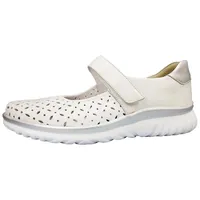 Semler Slipper bequem in weiss