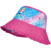 Playshoes Mädchen UV-Schutz Sonnenhut Bademütze Kopfbedeckung, Meerjungfrau, 53cm