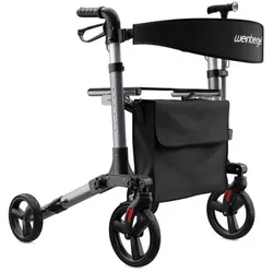 Weinberger Aluminium-Rollator 3-fach faltbar