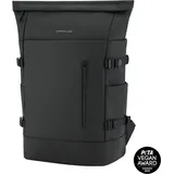 Kapten & Son Helsinki Pro - Urbane Rucksäck All Black 26 L
