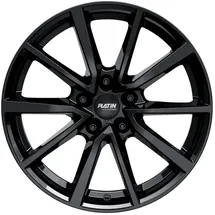 Platin P95 7x17 ET50 5x108 63,4, Diamant-schwarz