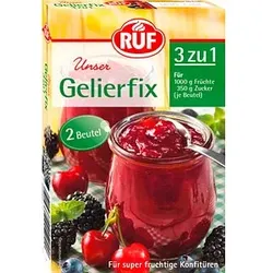 RUF 3 zu 1 Gelierzucker, 2x25,0 g
