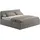 home collective Polsterbett 200 x 200 cm Grau