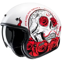 HJC Helmets V31 DESTO MC1 Weiß/Rot/Schwarz S