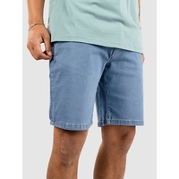 URBAN CLASSICS Relaxed Fit Kurze Jeans Light Blue Washed