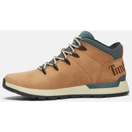 Timberland Sprint Trekker Mid Herren Brown Nubuck/Green 43