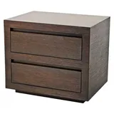 Casa Padrino Luxus Mahagoni Schrank mit 2 Schubladen 62 x 45 x H. 53 cm - Luxus Kollektion