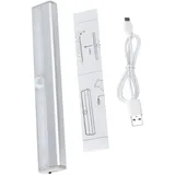OSALADI Bewegungsmelder Schrankleuchte Led Nachtlicht Usb Ladung 10 Stück Kabelloses Sensorlicht Für Kleiderschrank Flur Garage Treppenhaus Warmweiß