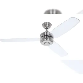 CasaFan Night Flight BN-TR 132 cm Deckenventilator silber/buche