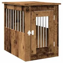 vidaXL Hundekäfig im Möbelstil 45 x 62 x 59 cm Holzwerkstoff Braun