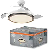 Osram Retractable 1070 66 cm Deckenventilator Weiß