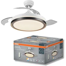 Osram Retractable 1070 66 cm Deckenventilator Weiß
