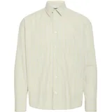 CASUAL FRIDAY Langarmhemd gestreift beige S