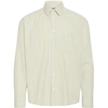 CASUAL FRIDAY Langarmhemd gestreift beige S
