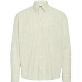 CASUAL FRIDAY Langarmhemd gestreift beige S