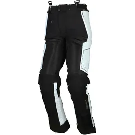 Modeka Khao Air Sommer Motorradhose - schwarz-hellgrau - LXL