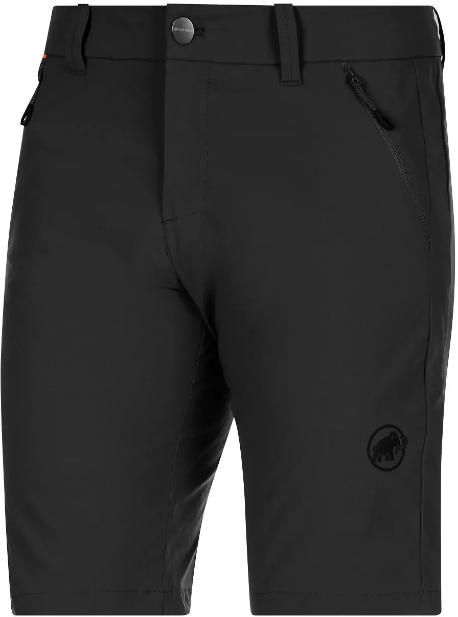 Mammut Wanderhose Short Hiking (leicht, dehnfähig, wasserabweisend) kurz schwarz Herren