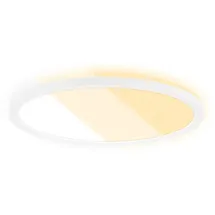 Briloner LED Panel Slim 1xLED Flach Weiß Ø 29,3 cm x 2,8 cm