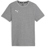 Puma Unisex Teamgoal Tee Jr T-Shirt Medium Grey Heather-puma White 128 EU