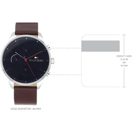 Tommy Hilfiger Chase Leder 44 mm 1791487