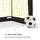 Sklz Mini-Fußballtor Pro, 55,88x40 cm, Indoor/Outdoor, inkl. Ball - Sklz